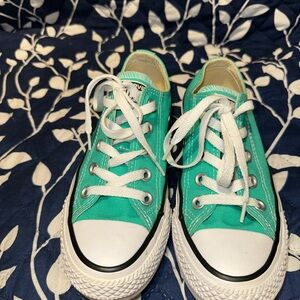 Women’s Teal Converse Sneakers 5
